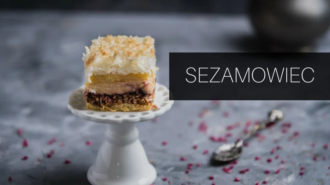 Pyszne ciasto z sezamem – prosty przepis na wyjątkowy deser